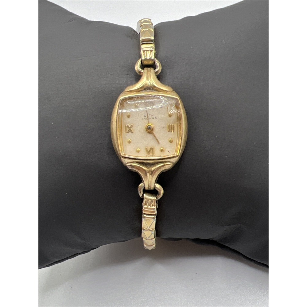 [Not Tested]‎ Women's Vintage Seth Thomas Swiss Made 10k Gold Filled Watch